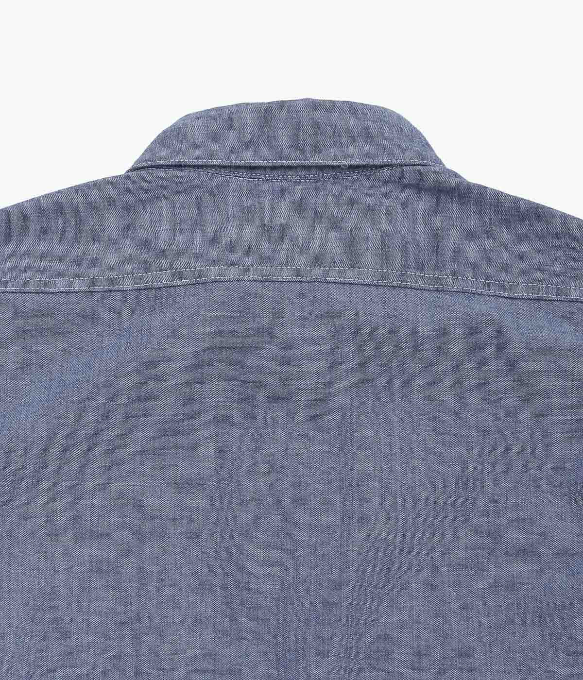 HERILL ''USN CHAMBRAY SHIRT'' (INDIGO)