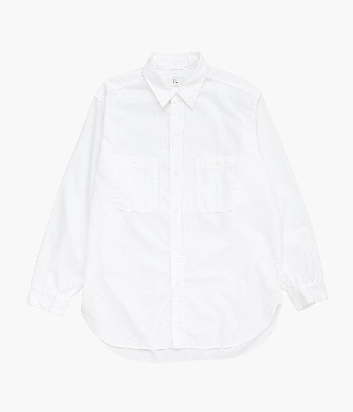 HERILL ''U.S.N CHAMBRAY SHIRT'' (WHITE)
