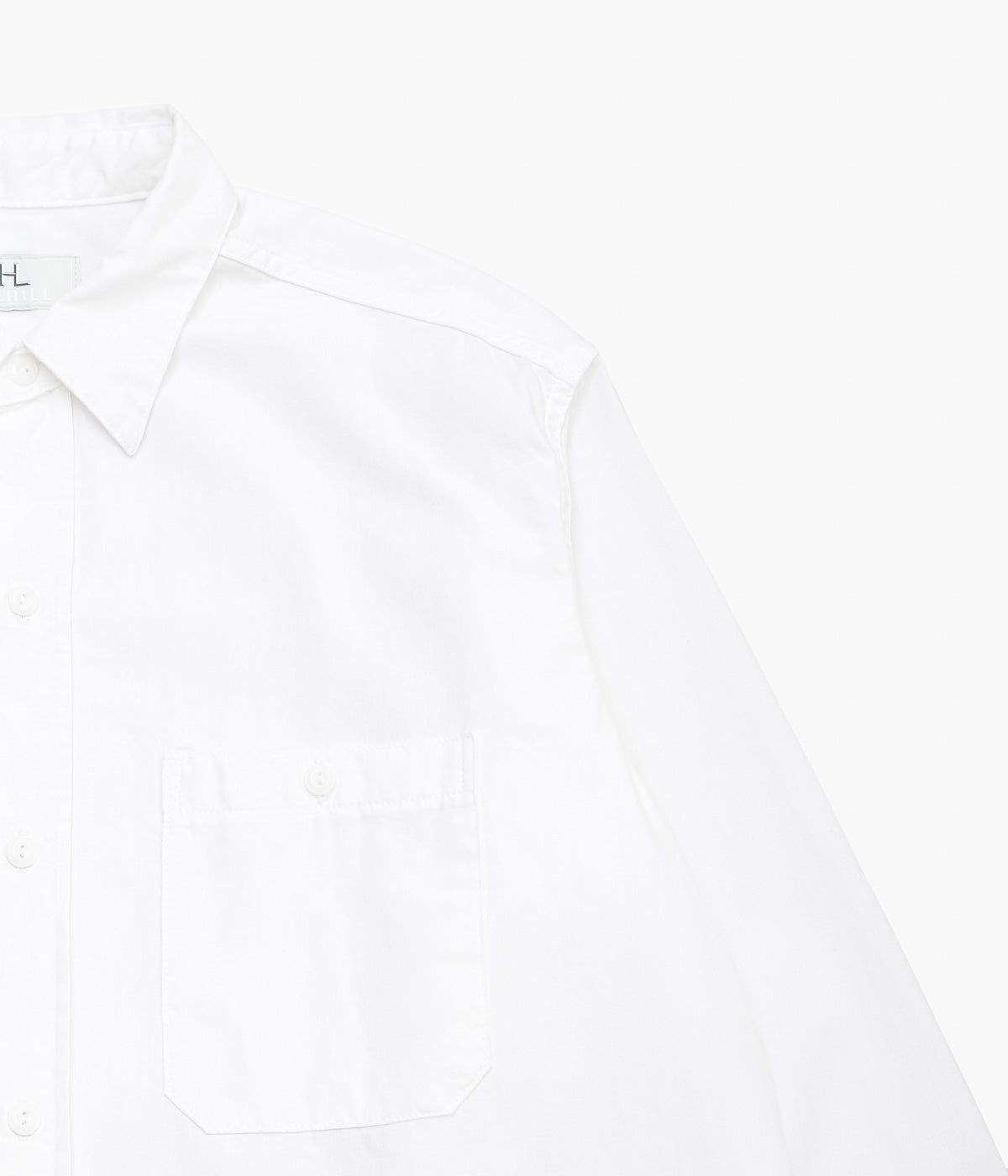 HERILL ''U.S.N CHAMBRAY SHIRT'' (WHITE)