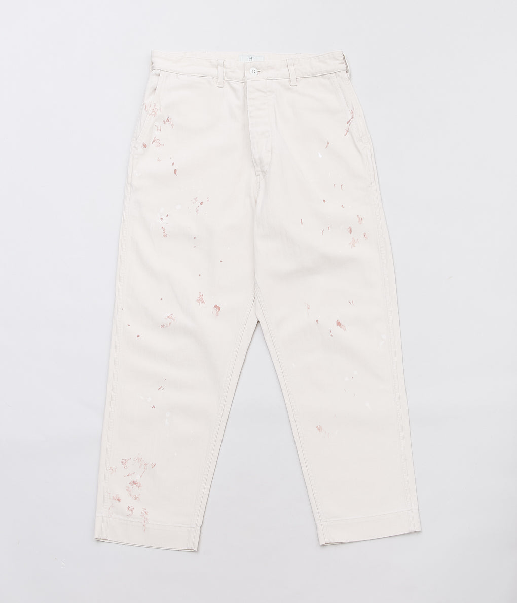 HERILL ''USMC HBT PANTS'' (NATURAL)