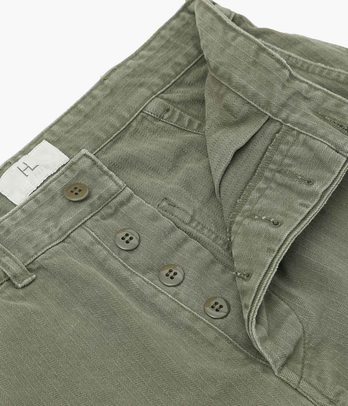 HERILL ''USMC HBT PANTS'' (OLIVE DRAB)