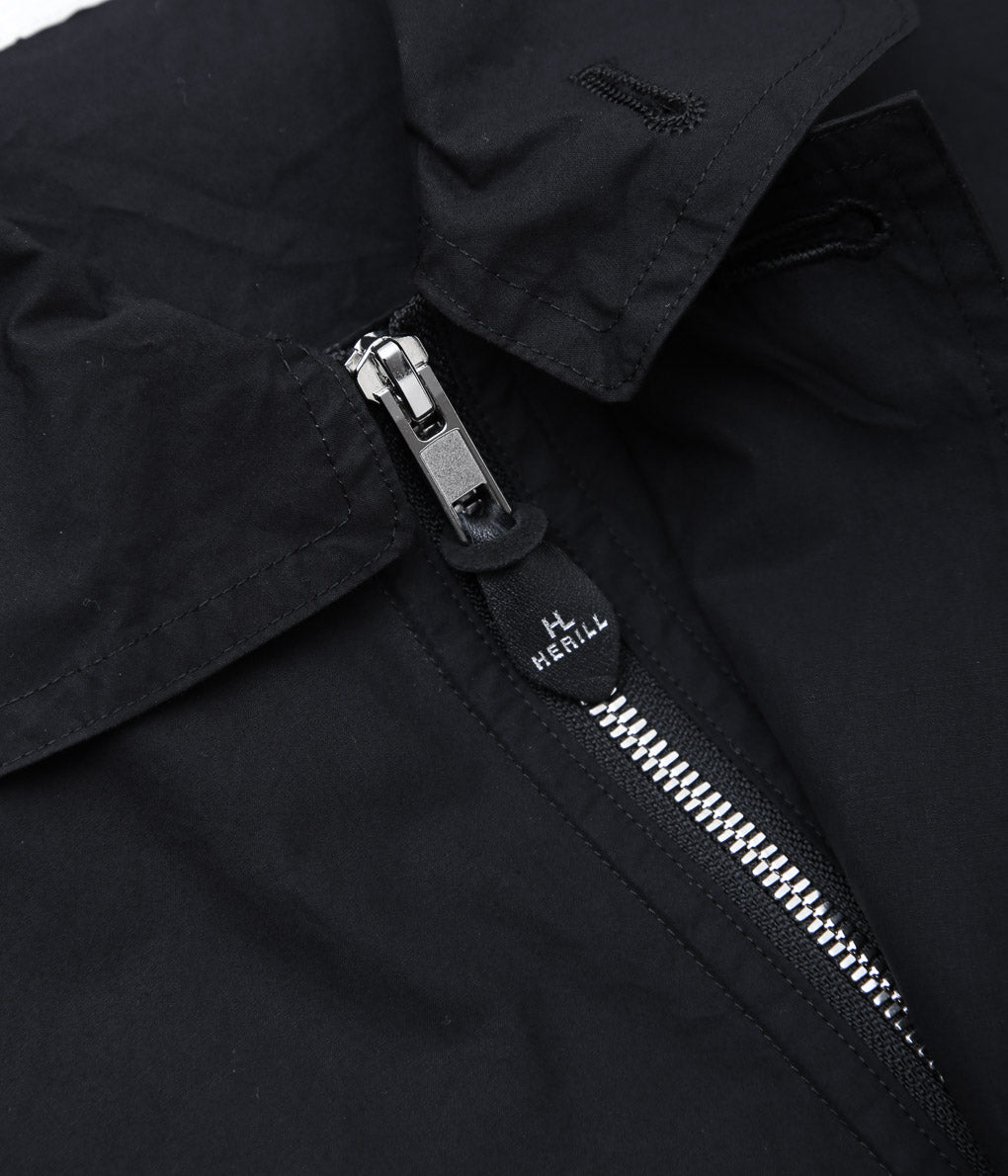 HERILL ''WEATHERCLOTH WINDJACKET'' (BLACK)