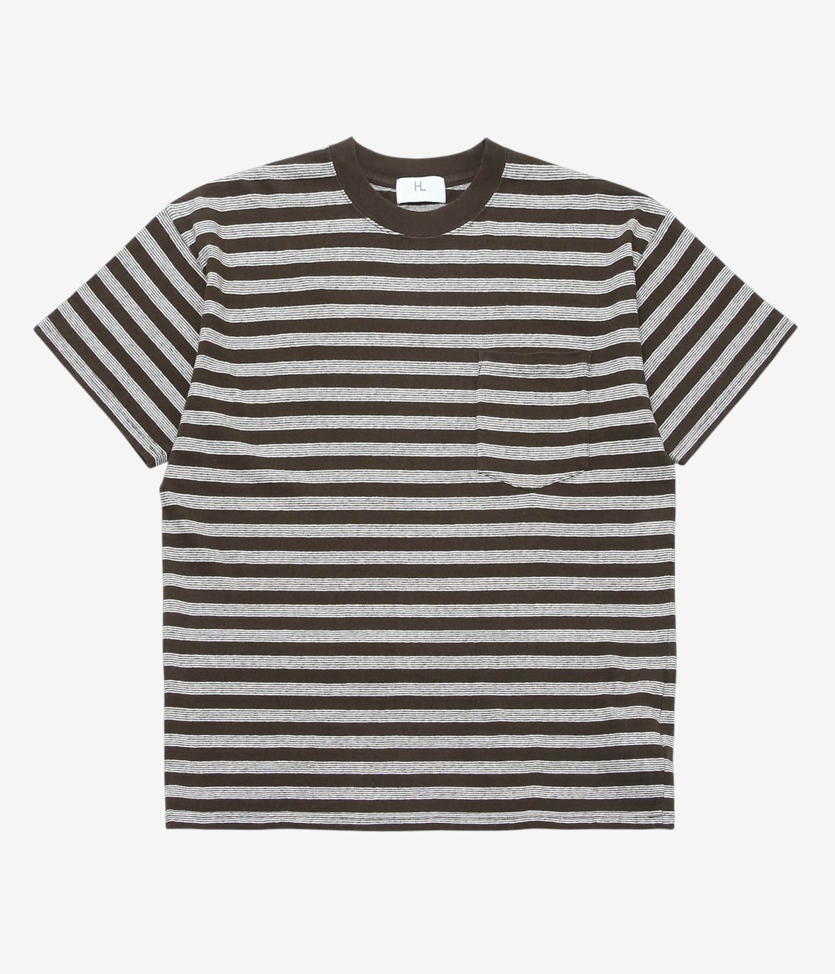 HERILL ''WORK T-SHIRT'' (BROWN)