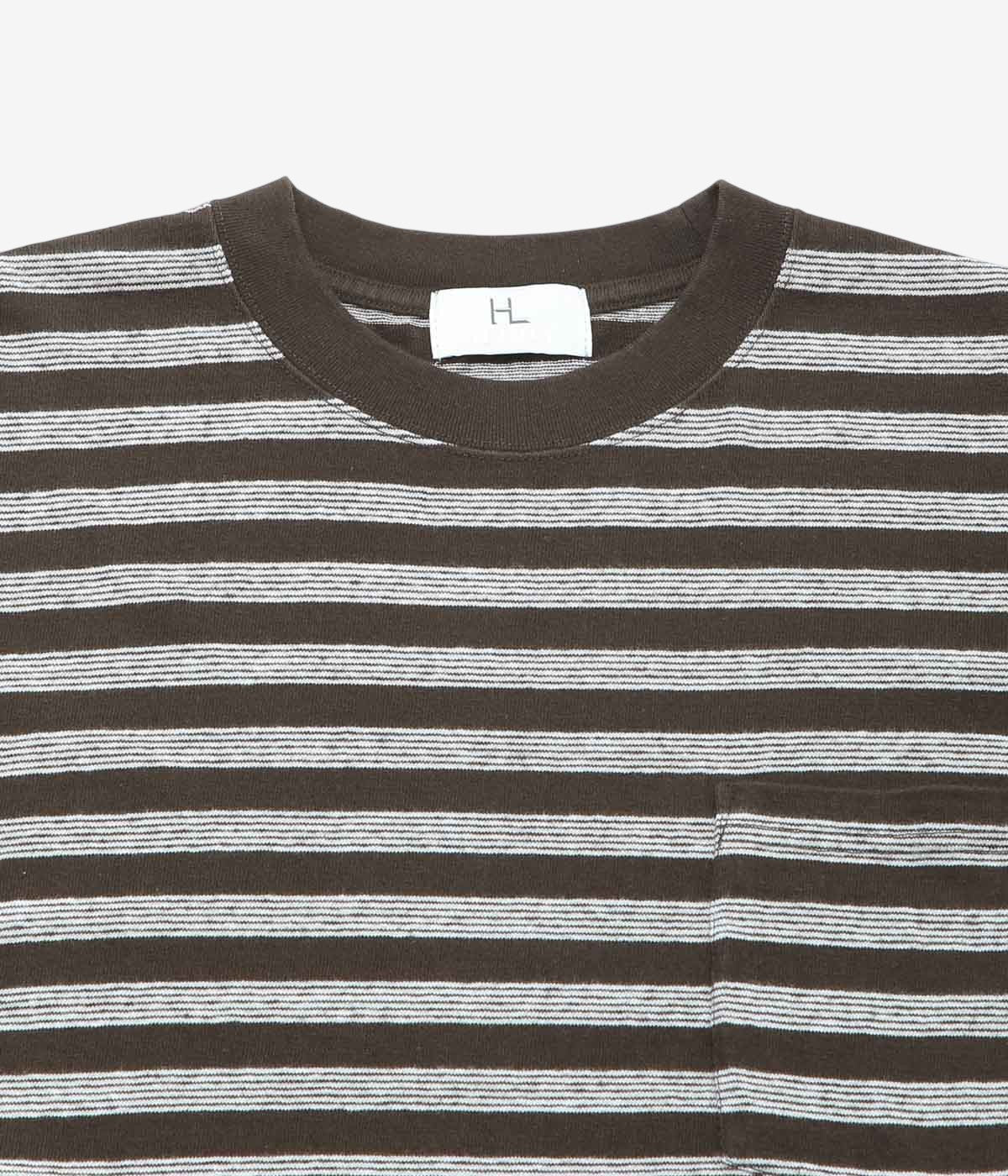 HERILL ''WORK T-SHIRT'' (BROWN)