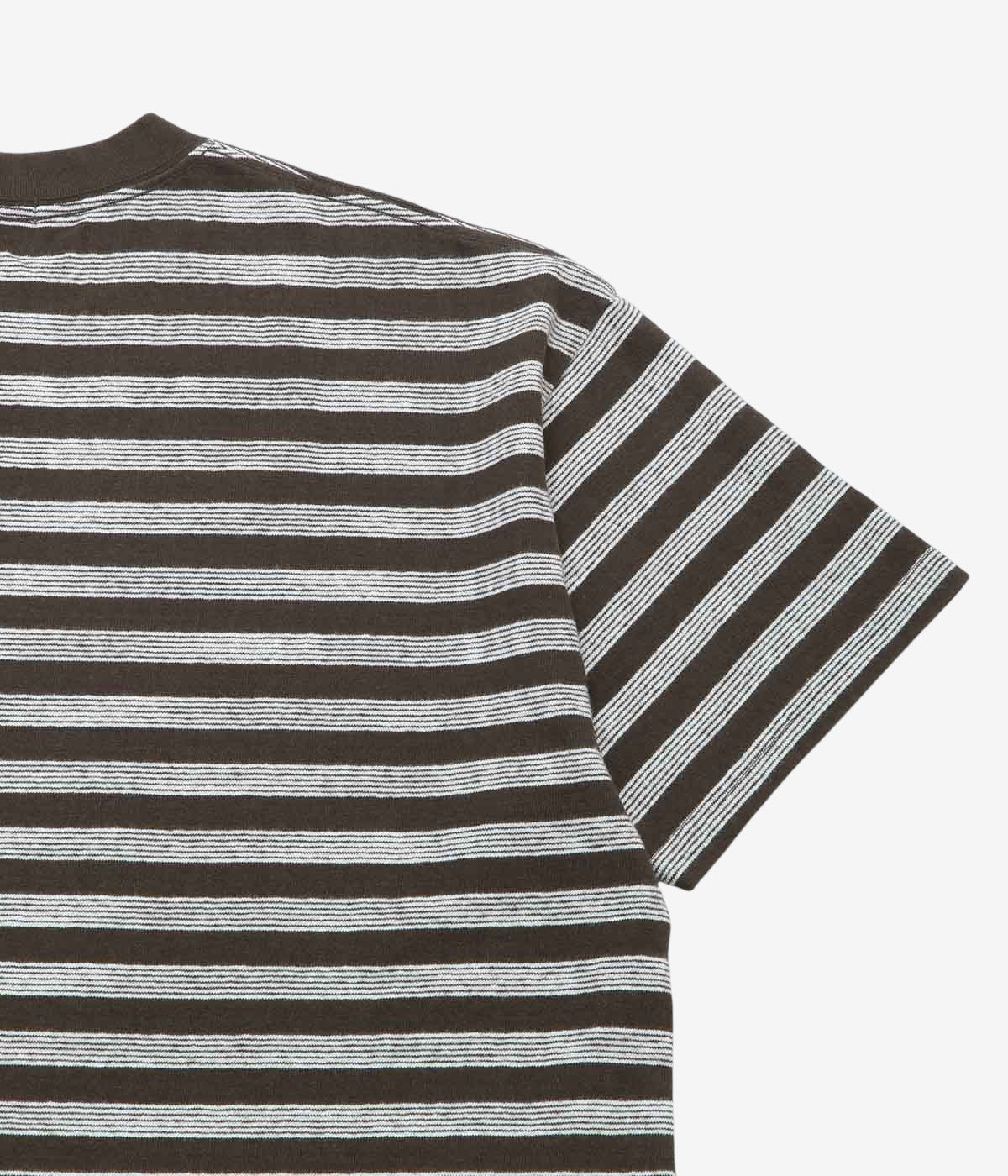 HERILL ''WORK T-SHIRT'' (BROWN)