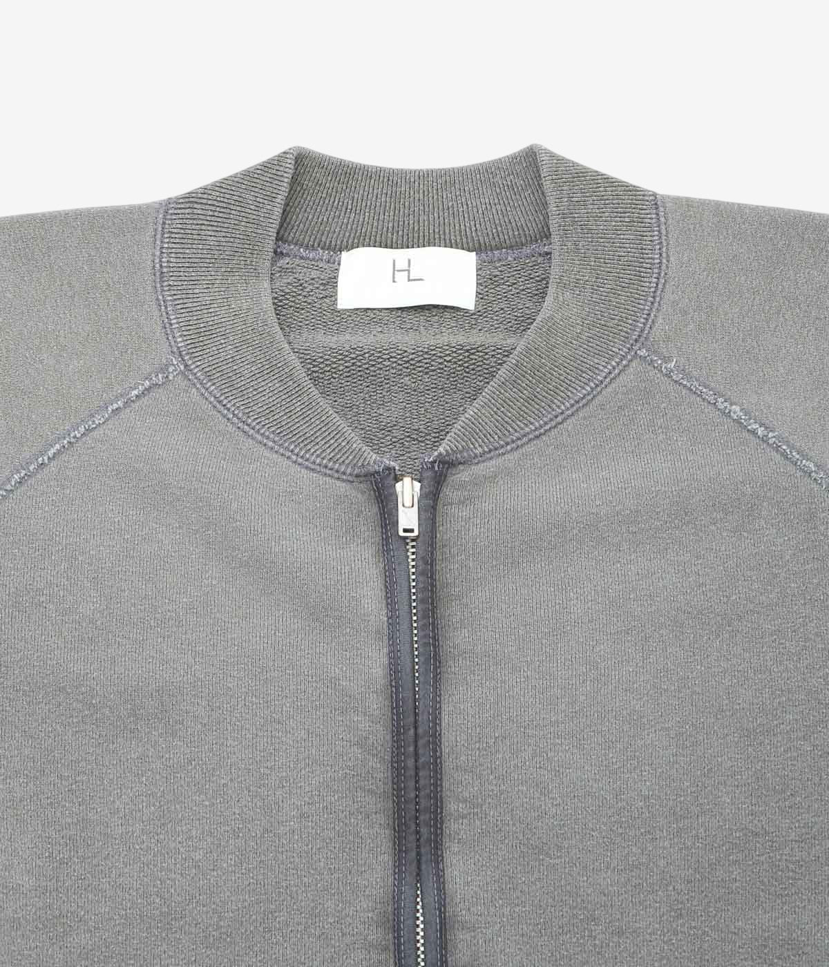 HERILL "ZIP UP SWEAT SHIRT" (BLACK)