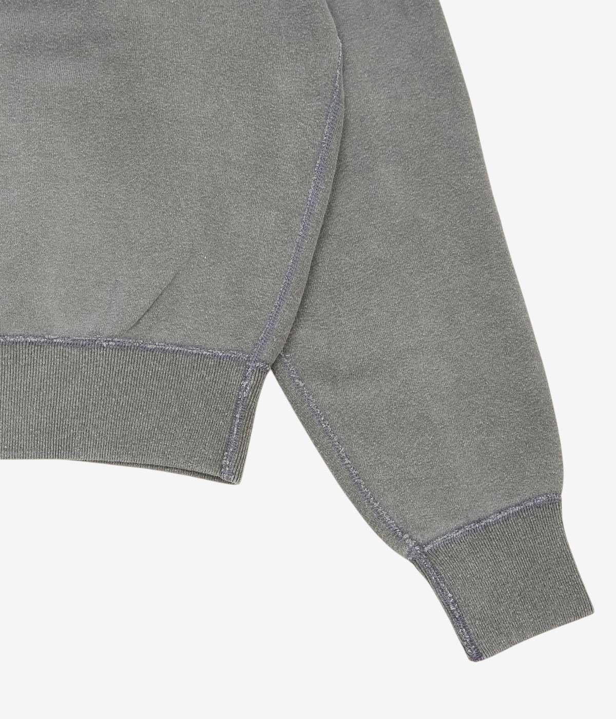HERILL "ZIP UP SWEAT SHIRT" (BLACK)