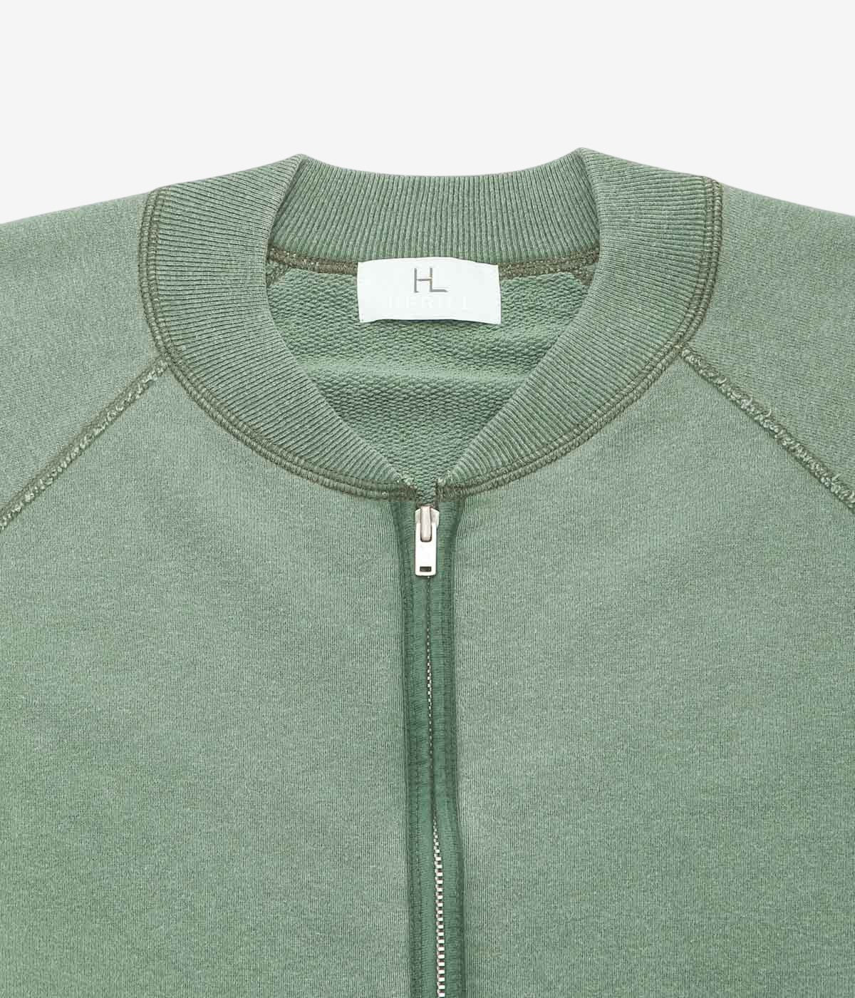 HERILL "ZIP UP SWEATSHIRT" (GREEN)
