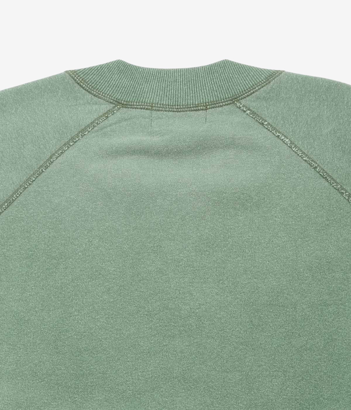 50s60s フルジップ　スウェット　緑 HERILL ''ZIP UP SWEAT SHIRT'' (GREEN) – THE STORE BY MAIDENS