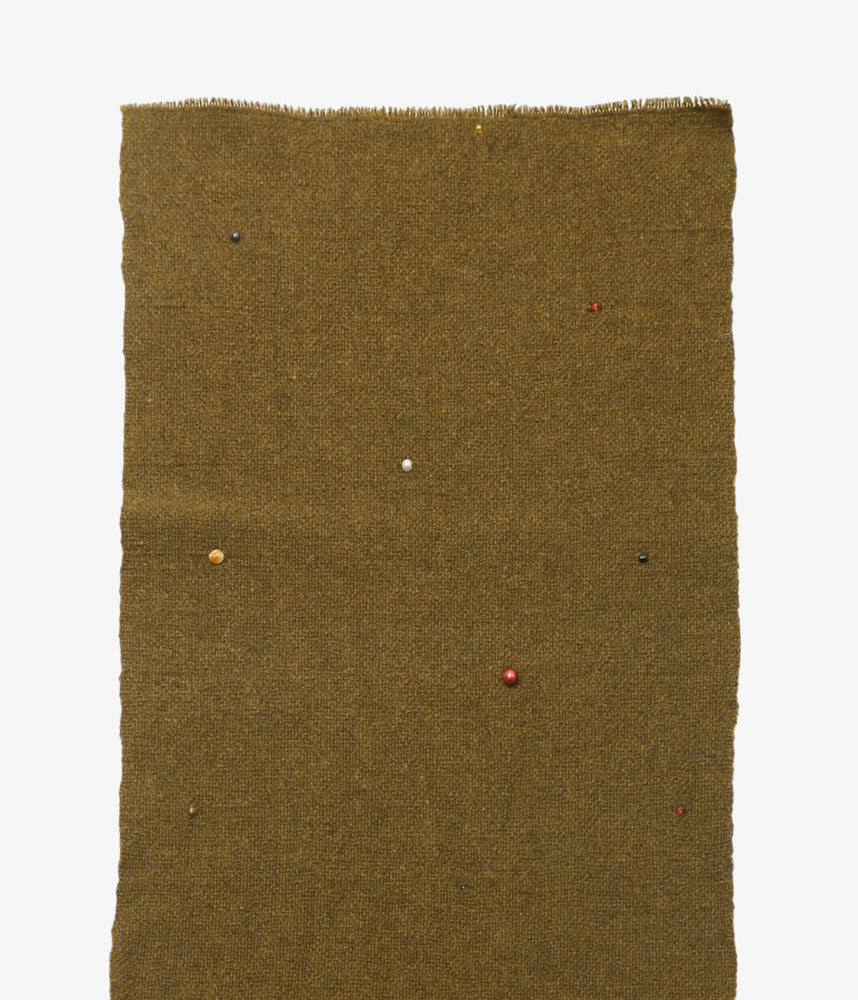 HOLLIE WARD ''BANDANA｜HAND WOVEN × VINTAGE BEADS'' (BROWN)