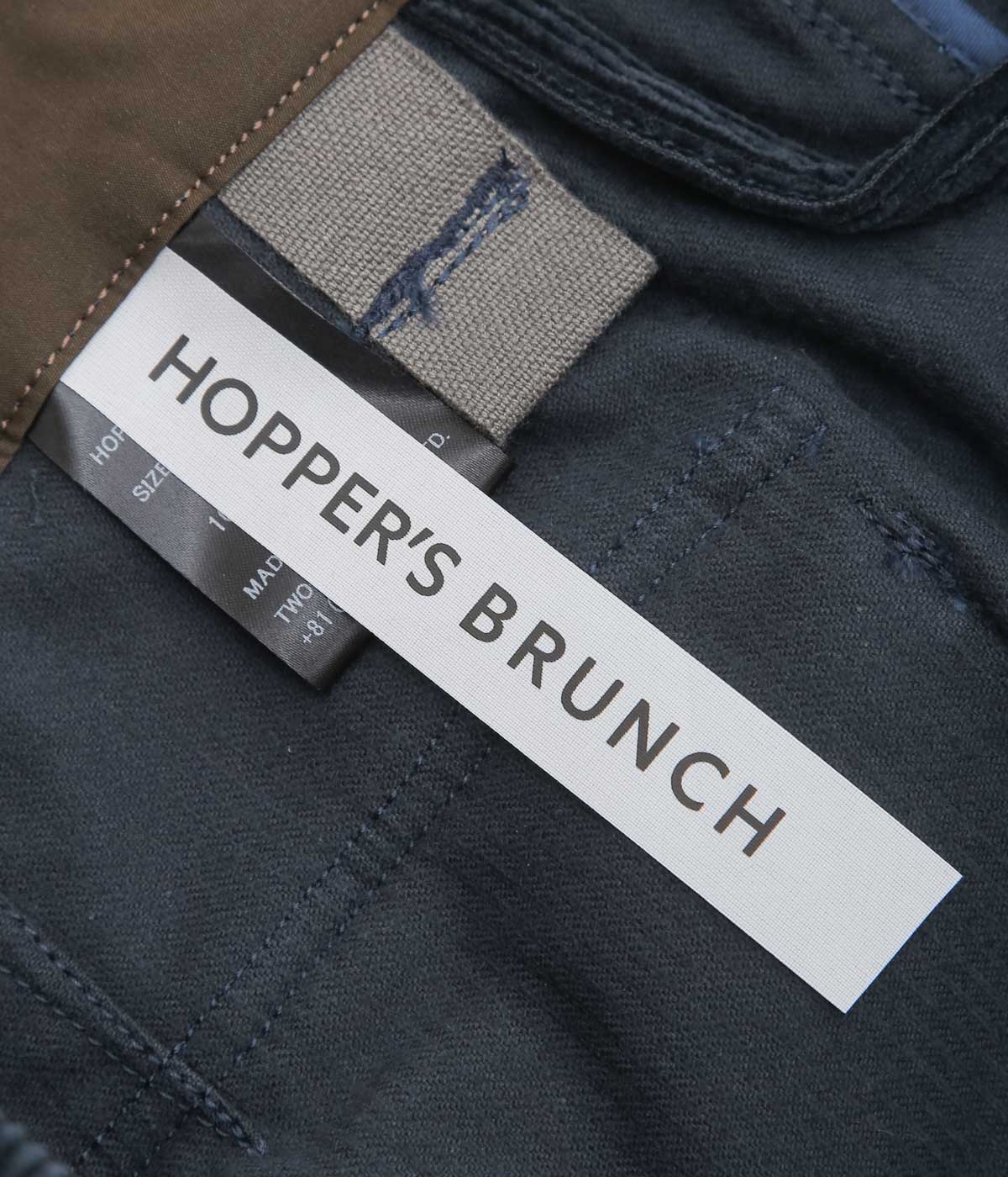 HOPPER'S BRUNCH ''CORDUROY PANTS'' (NAVY CORDUROY)
