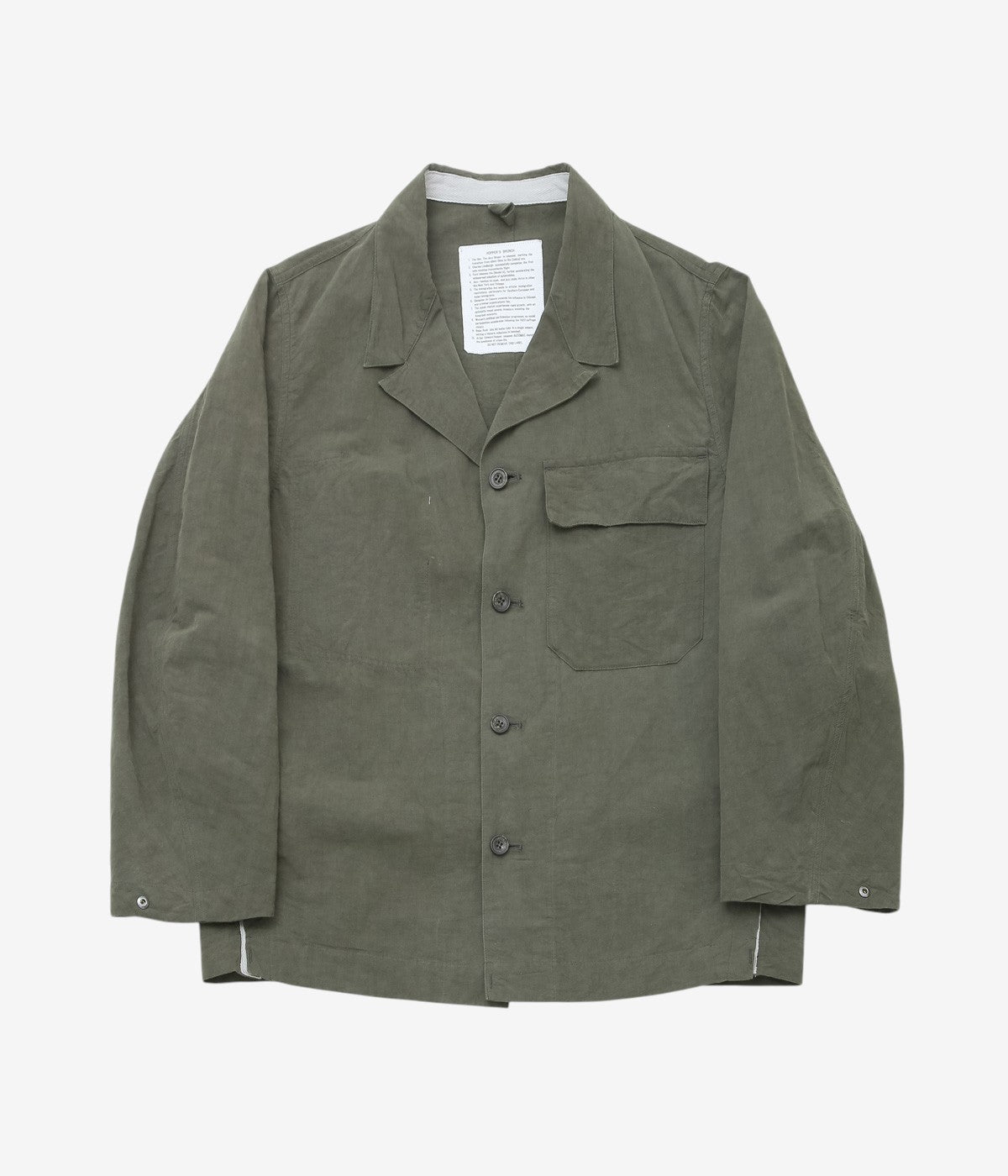 HOPPER'S BRUNCH ''COVERALL'' (OLIVE)