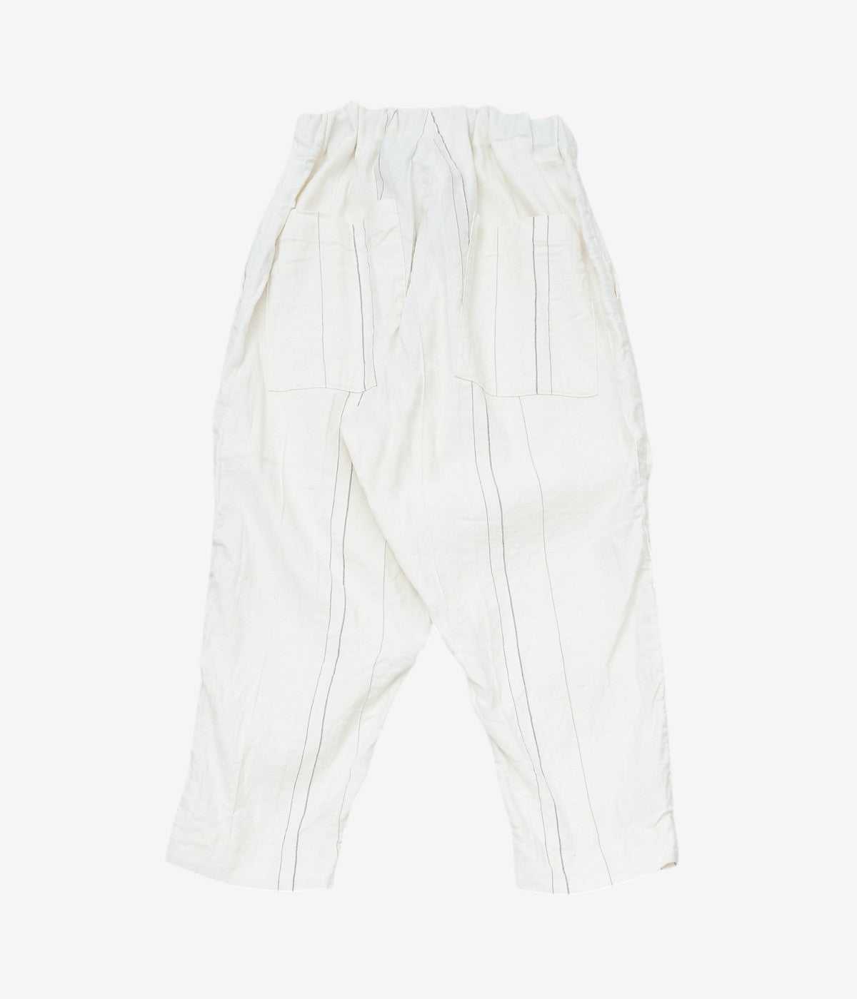 HOPPER'S BRUNCH ''EASY TROUSERS'' (NATURAL CHECK)