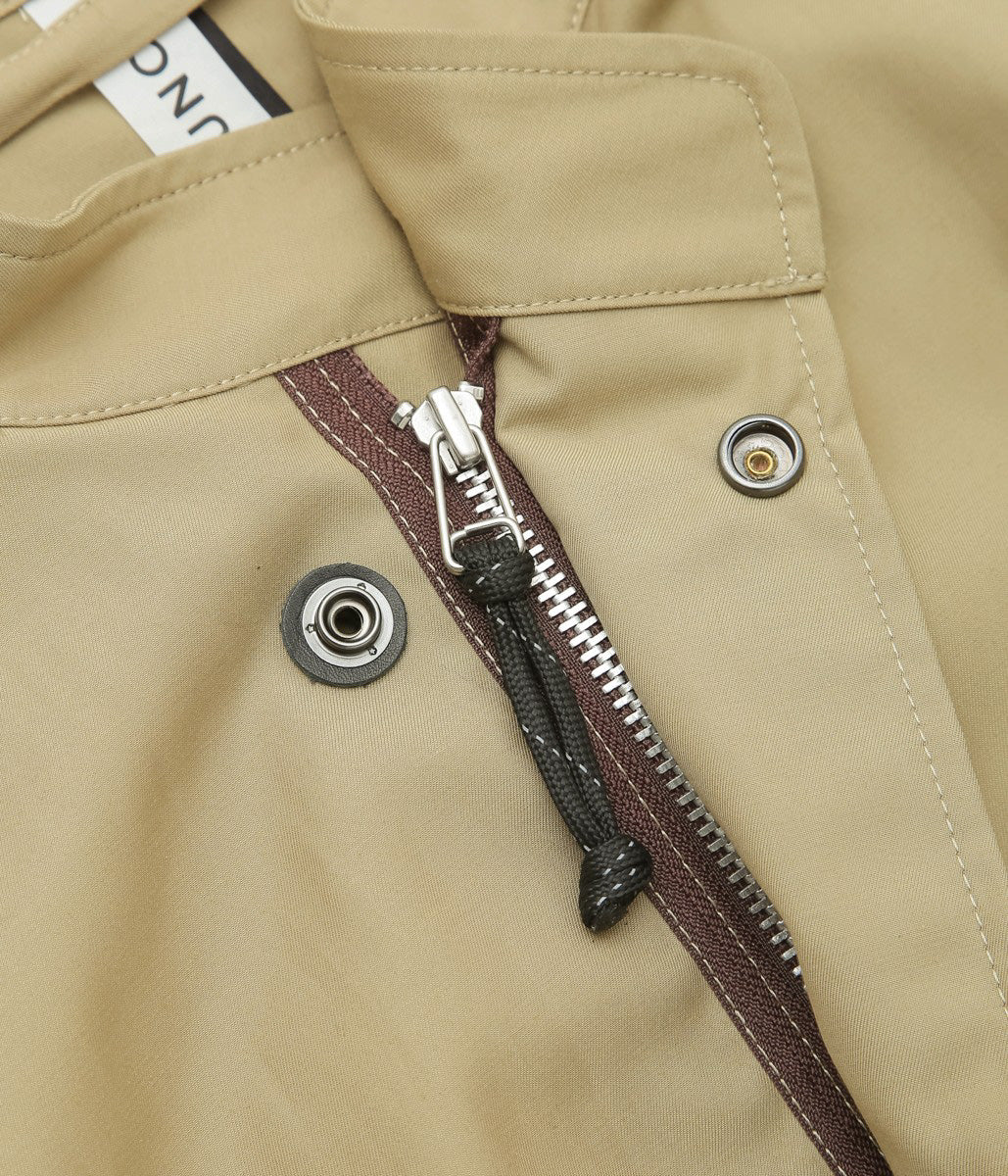HOPPER'S BRUNCH ''FISHTAIL COAT'' (BEIGE)