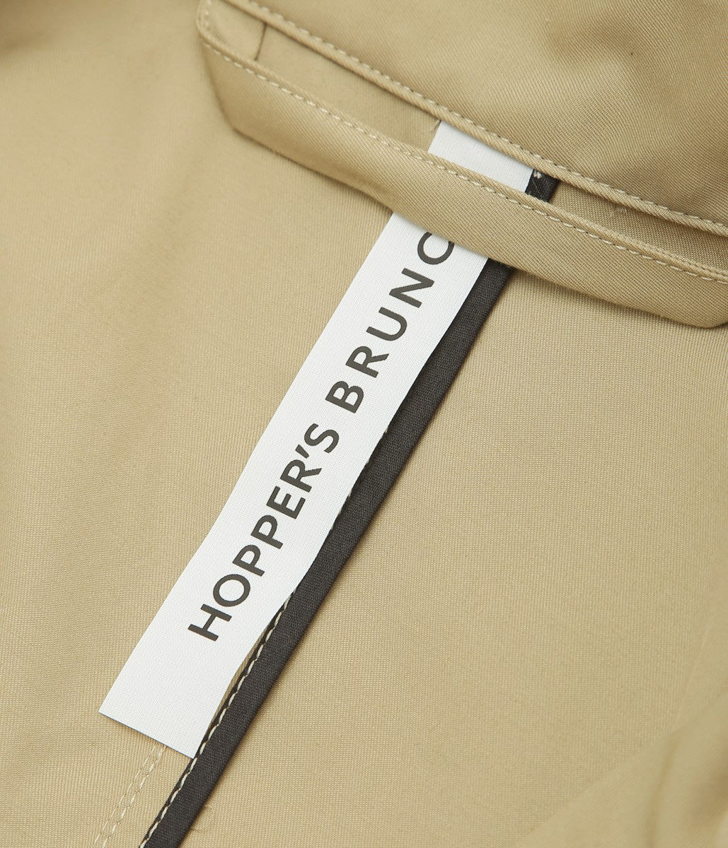 HOPPER'S BRUNCH ''FISHTAIL COAT'' (BEIGE)