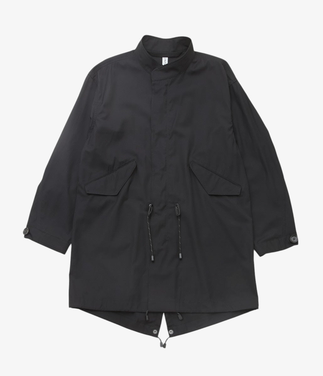 HOPPER'S BRUNCH ''FISHTAIL COAT'' (BLACK)