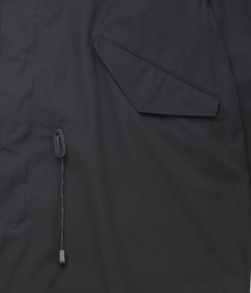 HOPPER'S BRUNCH ''FISHTAIL COAT'' (BLACK)