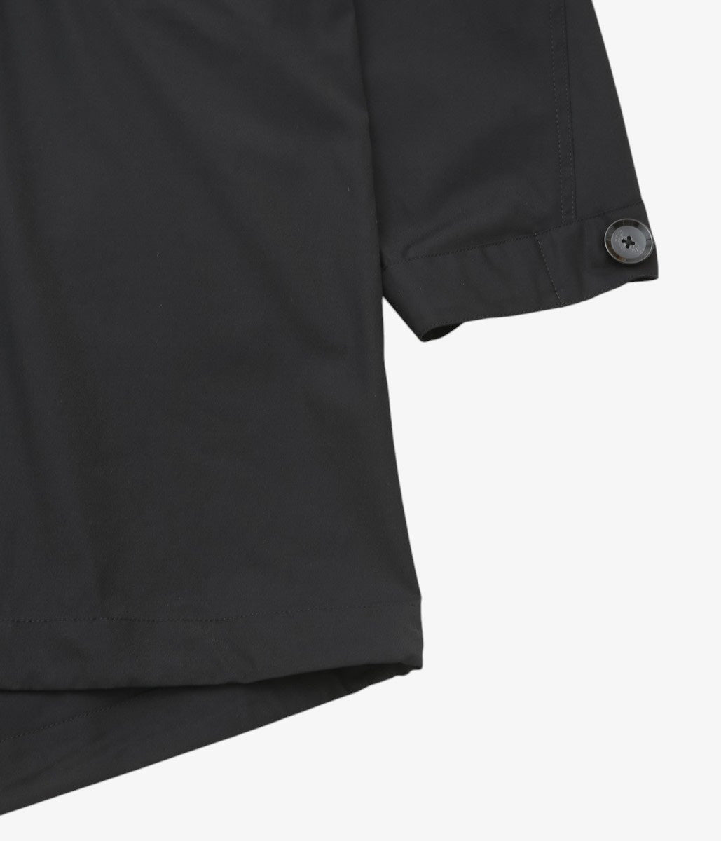 HOPPER'S BRUNCH ''FISHTAIL COAT'' (BLACK)