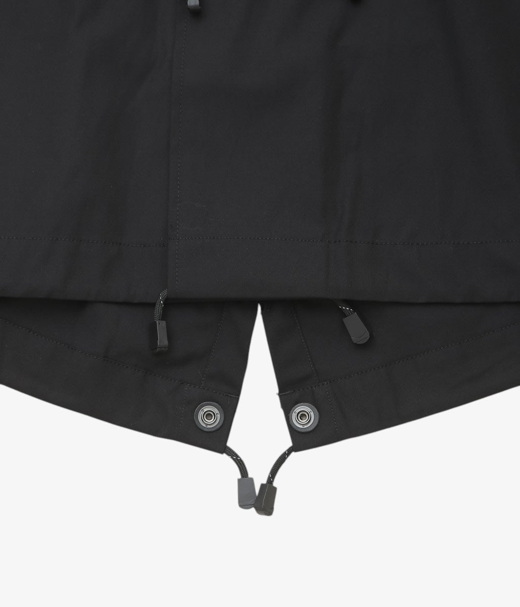 HOPPER'S BRUNCH ''FISHTAIL COAT'' (BLACK)