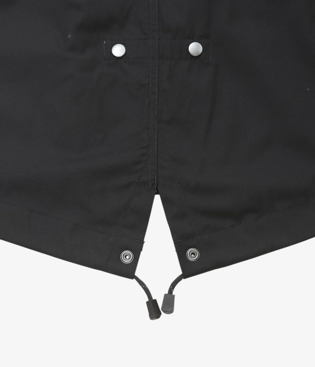 HOPPER'S BRUNCH ''FISHTAIL COAT'' (BLACK)
