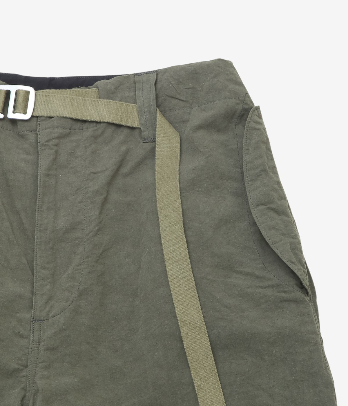 HOPPER'S BRUNCH ''OVER SHORTS'' (OLIVE)