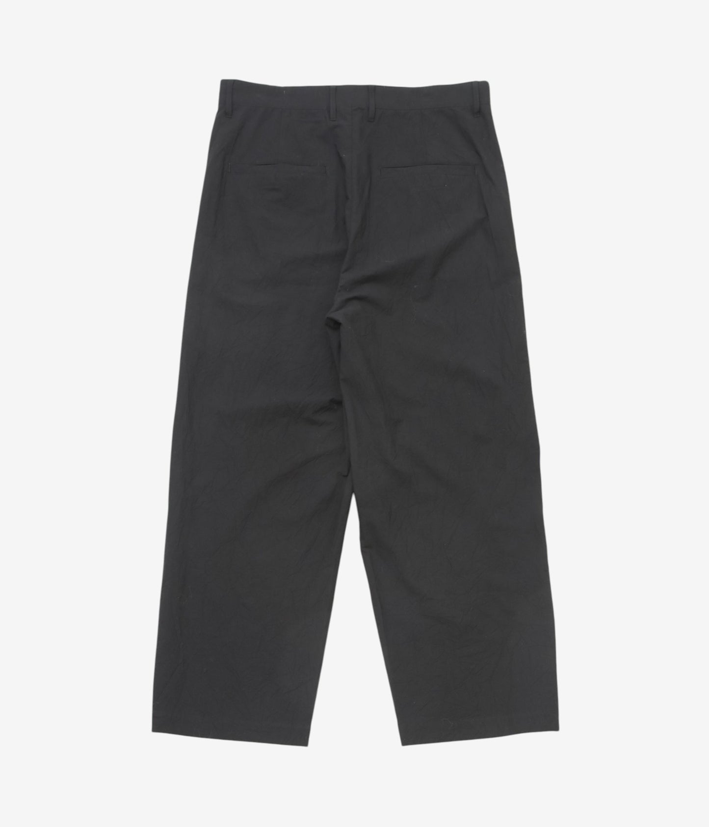 I AM DORK ''COTTON LINEN CHINO PANTS'' (BLACK)