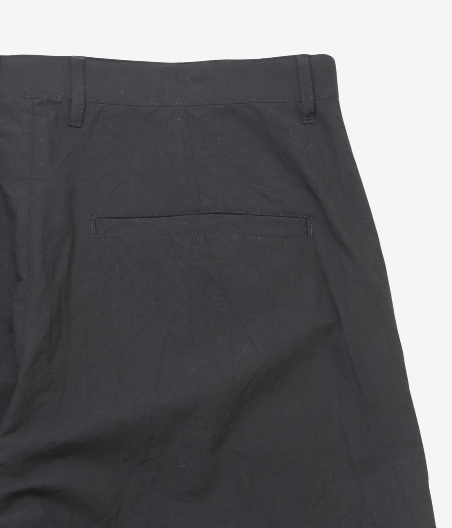 I AM DORK ''COTTON LINEN CHINO PANTS'' (BLACK)