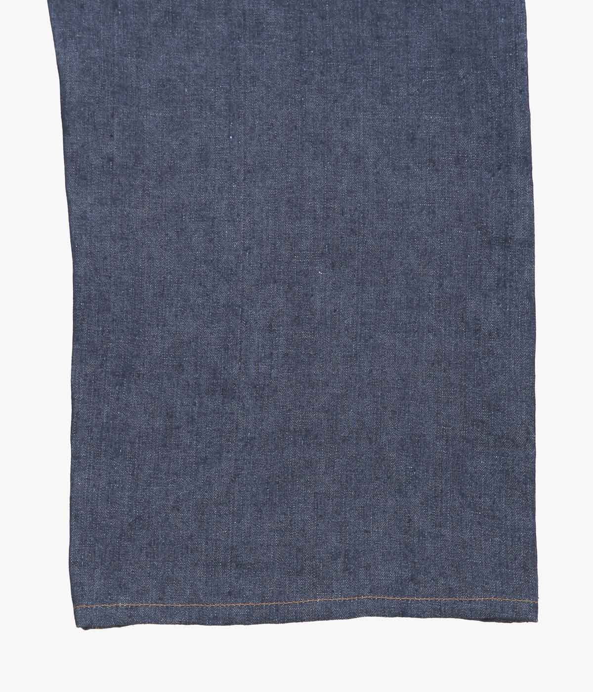 I AM DORK ''LINEN DENIM PANTS'' (INDIGO)