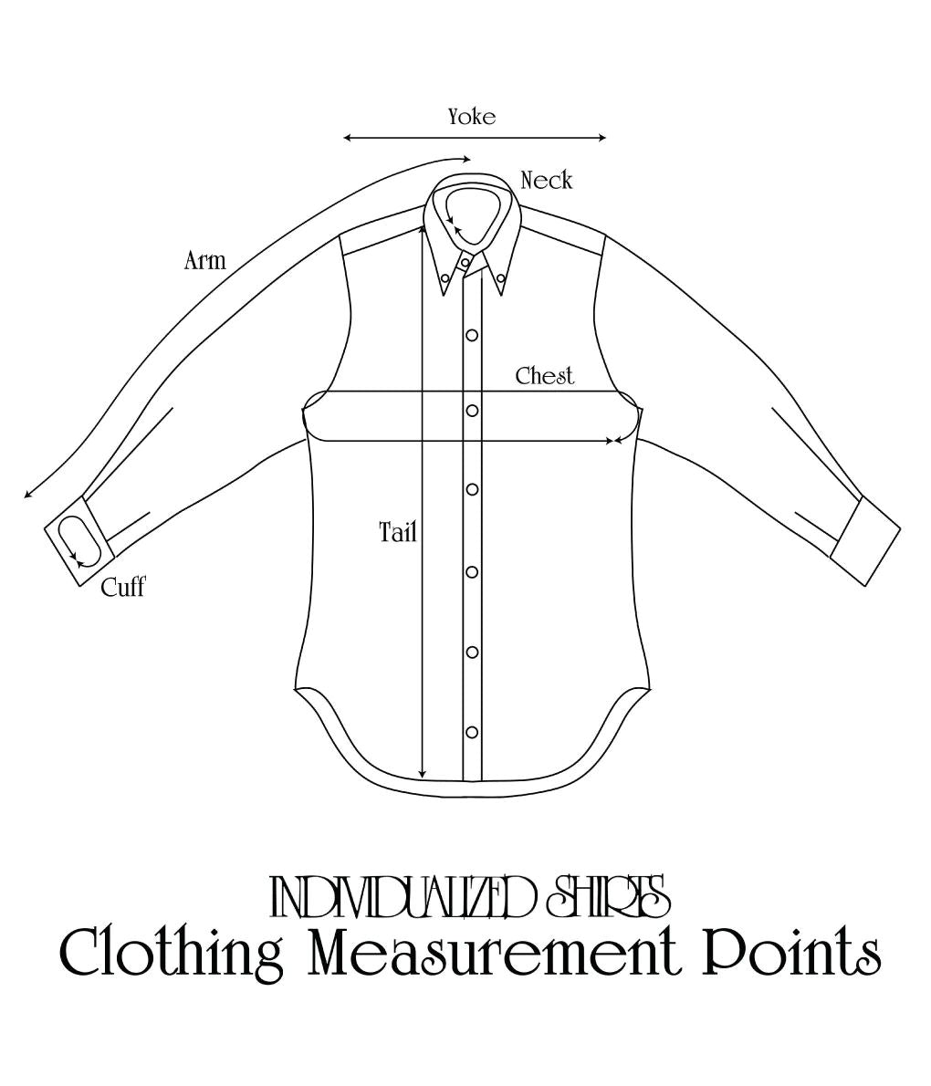 INDIVIDUALIZED SHIRTS ''GINGHAM CHECK (ATHLETIC FIT CAMP COLLAR L/S)'' (GREEN)