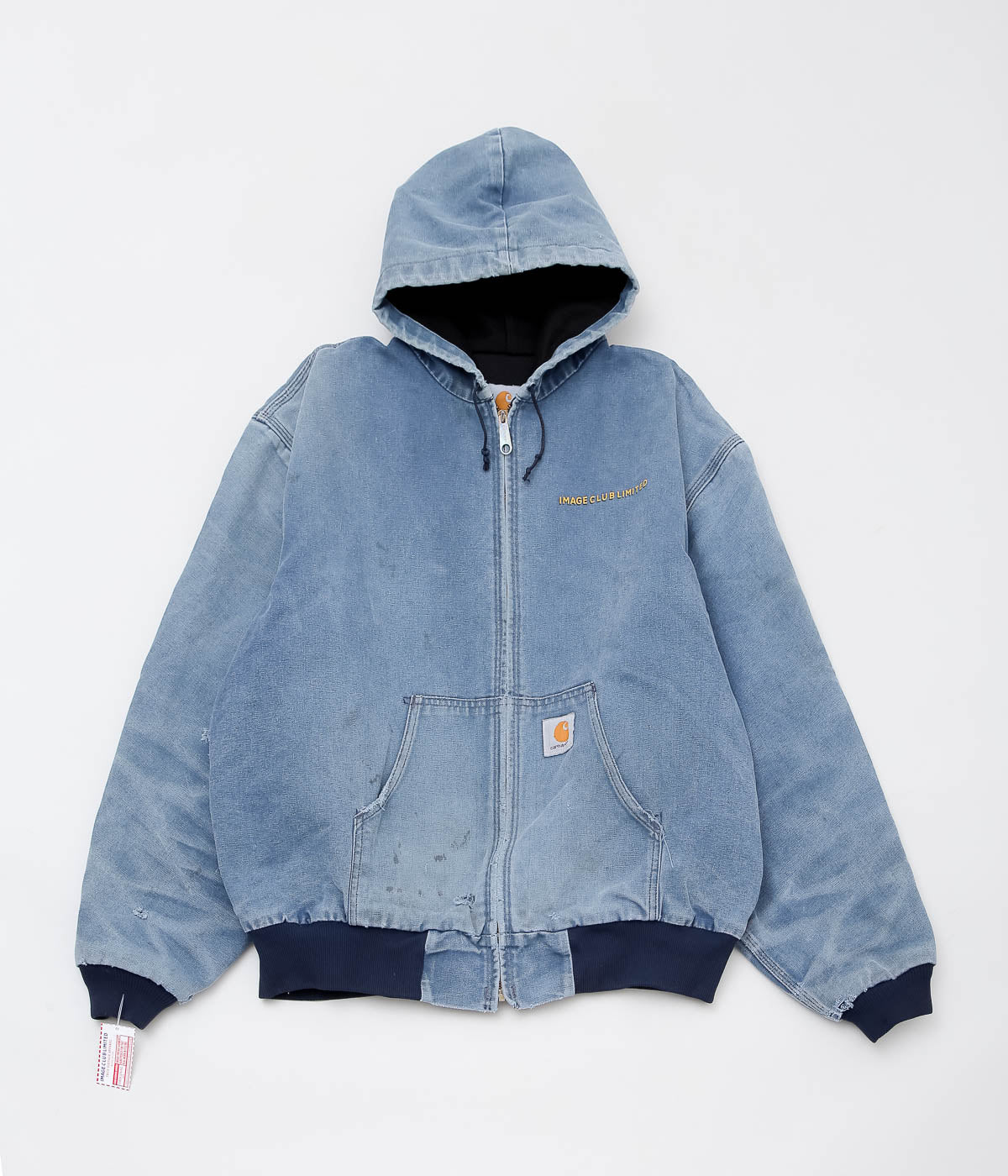 IMAGE CLUB LIMITED"CARHARTT ACTIVE JACKET DUCK FULLZIP HOODIE"(BLUE)