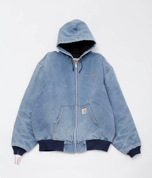 IMAGE CLUB LIMITED"CARHARTT ACTIVE JACKET DUCK FULLZIP HOODIE"(BLUE)
