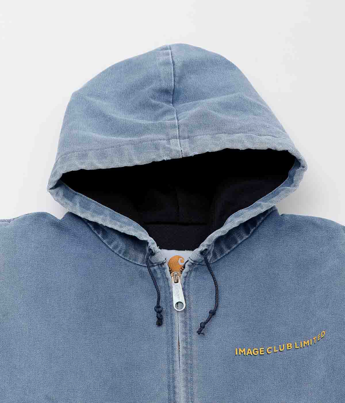 IMAGE CLUB LIMITED"CARHARTT ACTIVE JACKET DUCK FULLZIP HOODIE"(BLUE)