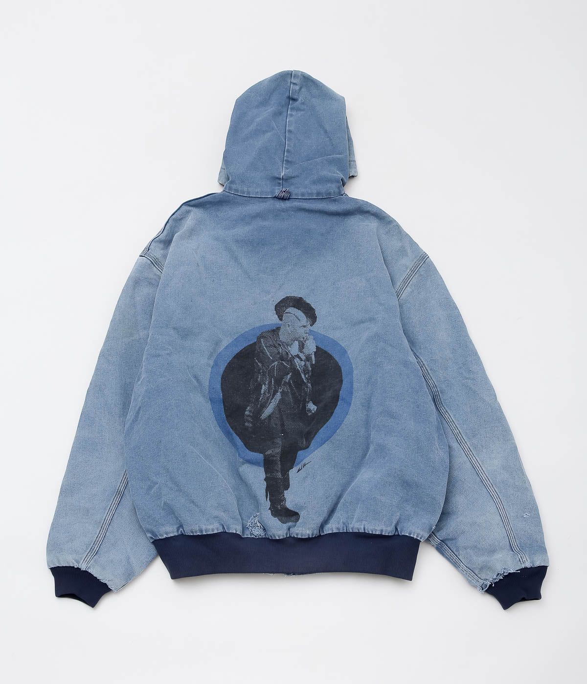 IMAGE CLUB LIMITED"CARHARTT ACTIVE JACKET DUCK FULLZIP HOODIE"(BLUE)