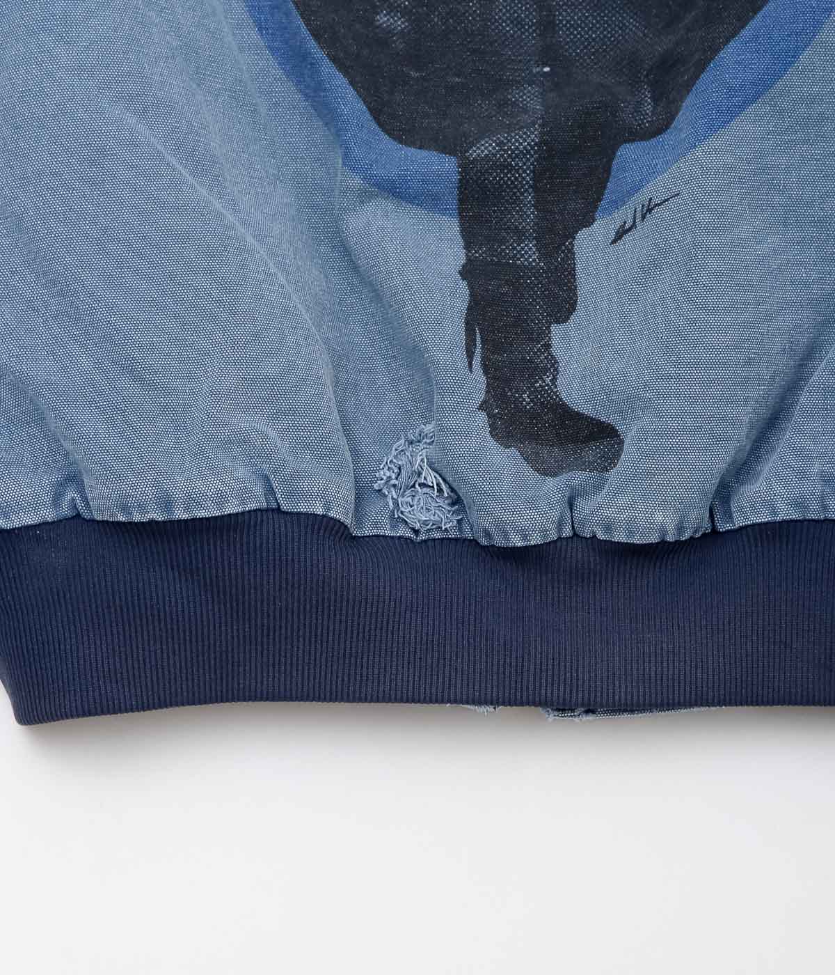 IMAGE CLUB LIMITED"CARHARTT ACTIVE JACKET DUCK FULLZIP HOODIE"(BLUE)