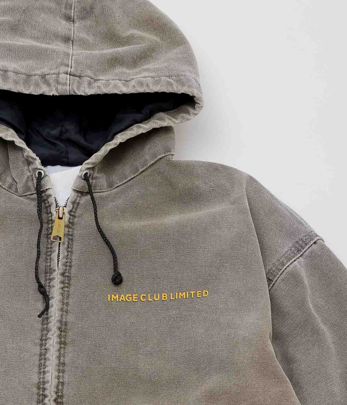 IMAGE CLUB LIMITED"CARHARTT ACTIVE JACKET DUCK FULLZIP HOODIE"(BROWN)