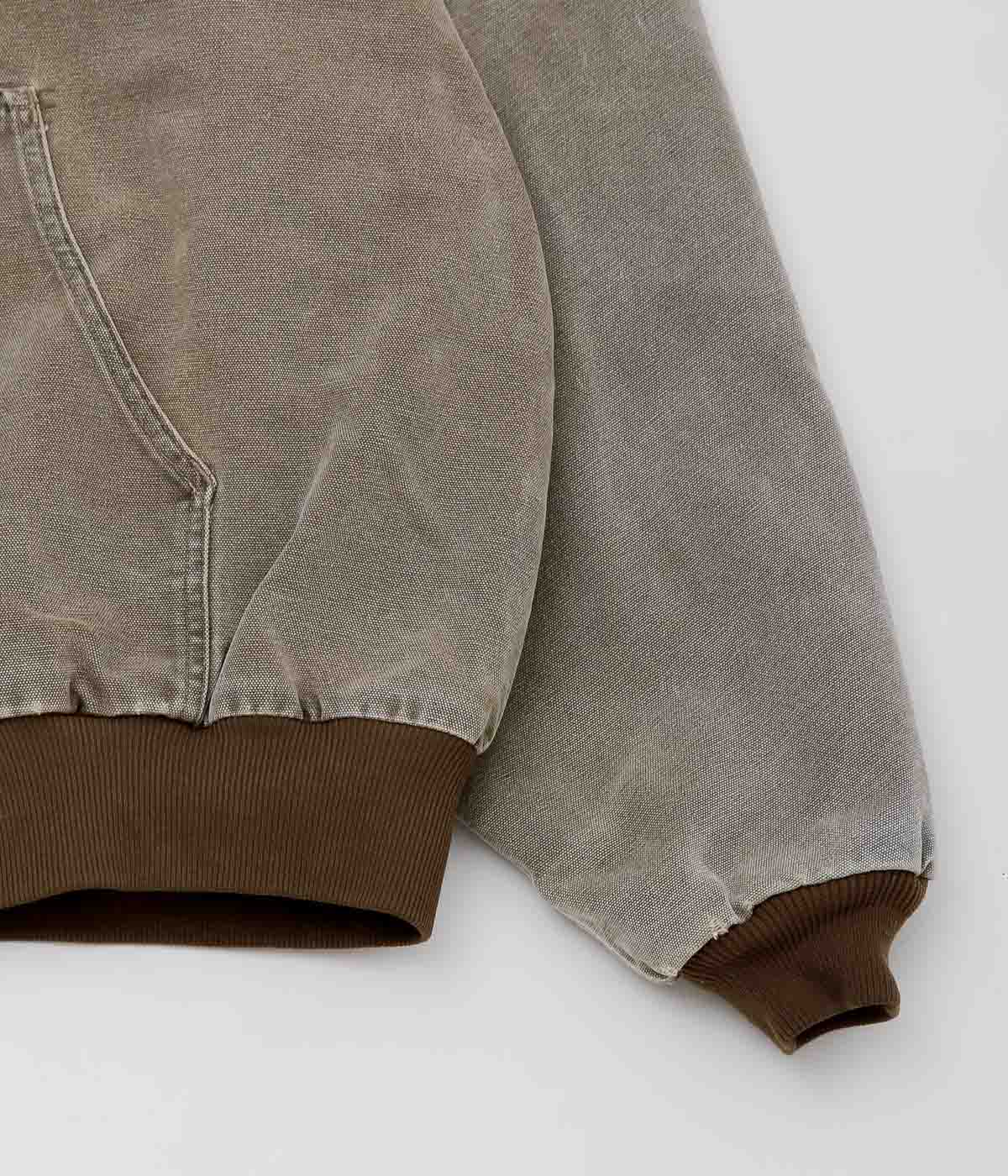 IMAGE CLUB LIMITED"CARHARTT ACTIVE JACKET DUCK FULLZIP HOODIE"(BROWN)