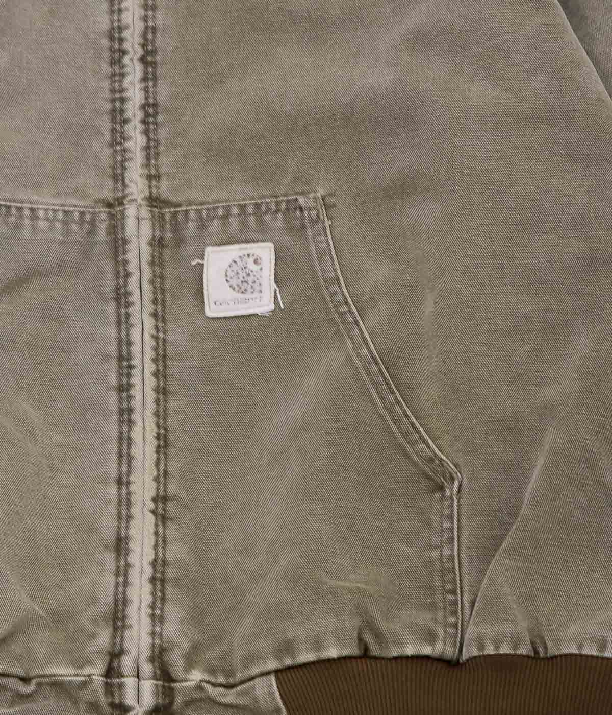 IMAGE CLUB LIMITED"CARHARTT ACTIVE JACKET DUCK FULLZIP HOODIE"(BROWN)