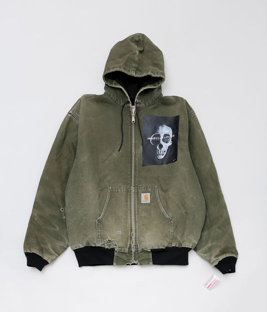 IMAGE CLUB LIMITED"CARHARTT ACTIVE JACKET DUCK FULLZIP HOODIE"(GREEN)