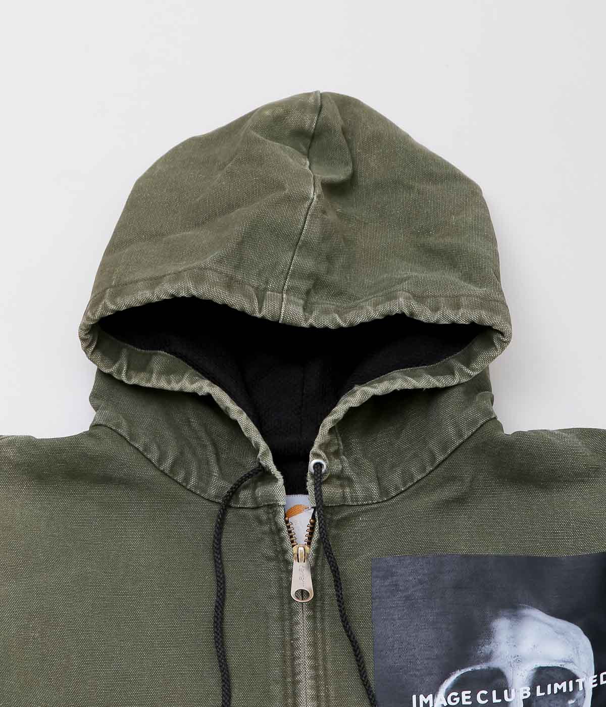 IMAGE CLUB LIMITED"CARHARTT ACTIVE JACKET DUCK FULLZIP HOODIE"(GREEN)