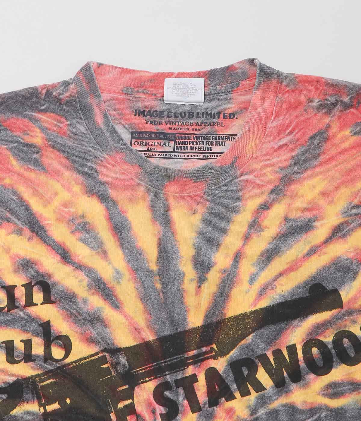 IMAGE CLUB LIMITED"GUN CLUB STARWOOD TIE-DIE TEE"(ORANGE TIE-DYE)