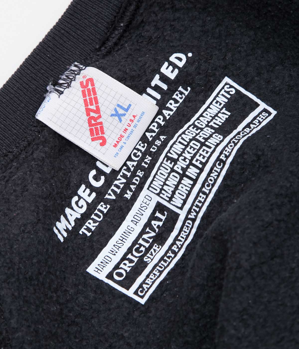 IMAGE CLUB LIMITED"JERZEES SWEAT"(BLACK)