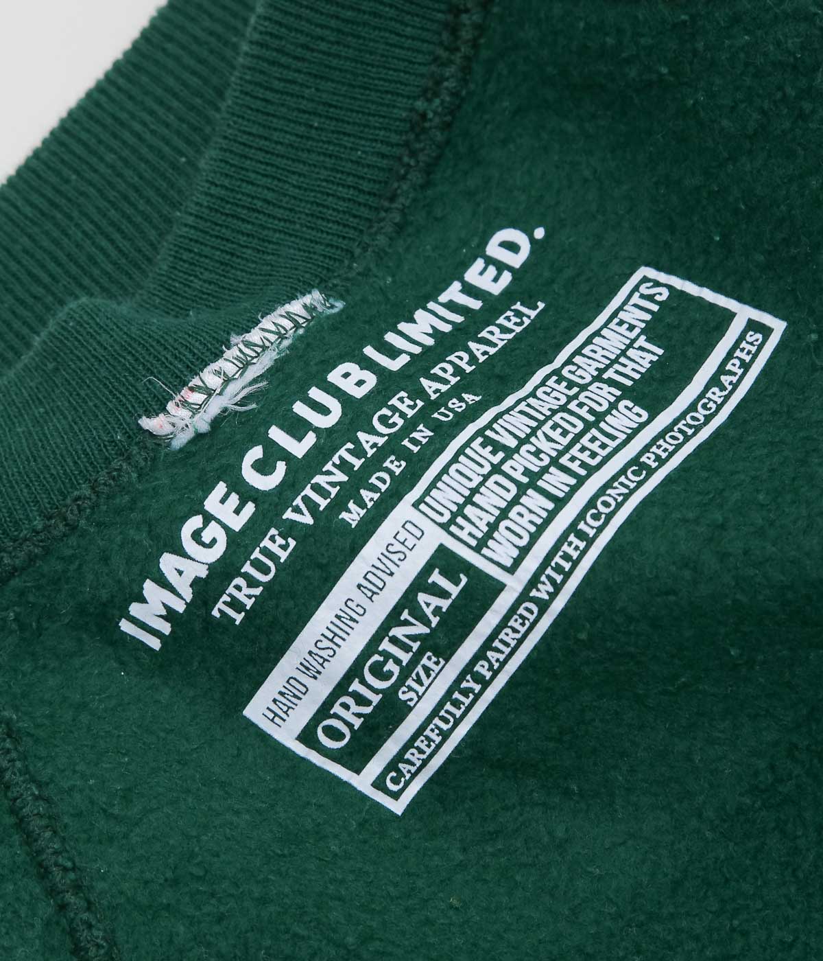 IMAGE CLUB LIMITED"SANDINO SWEAT"(FOREST)