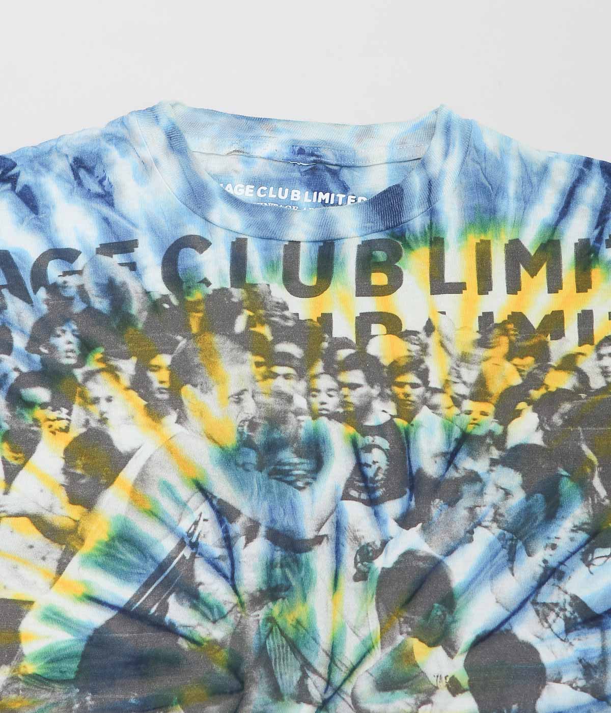 IMAGE CLUB LIMITED"TIE-DIE TEE"(BLUE TIE-DIE )