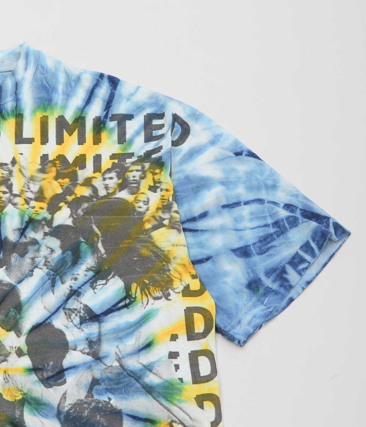 IMAGE CLUB LIMITED"TIE-DIE TEE"(BLUE TIE-DIE )