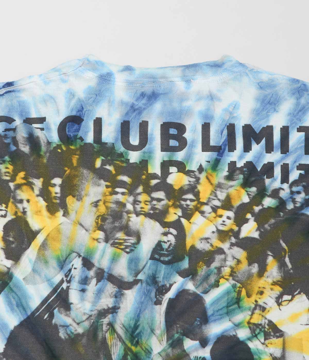 IMAGE CLUB LIMITED"TIE-DIE TEE"(BLUE TIE-DIE )