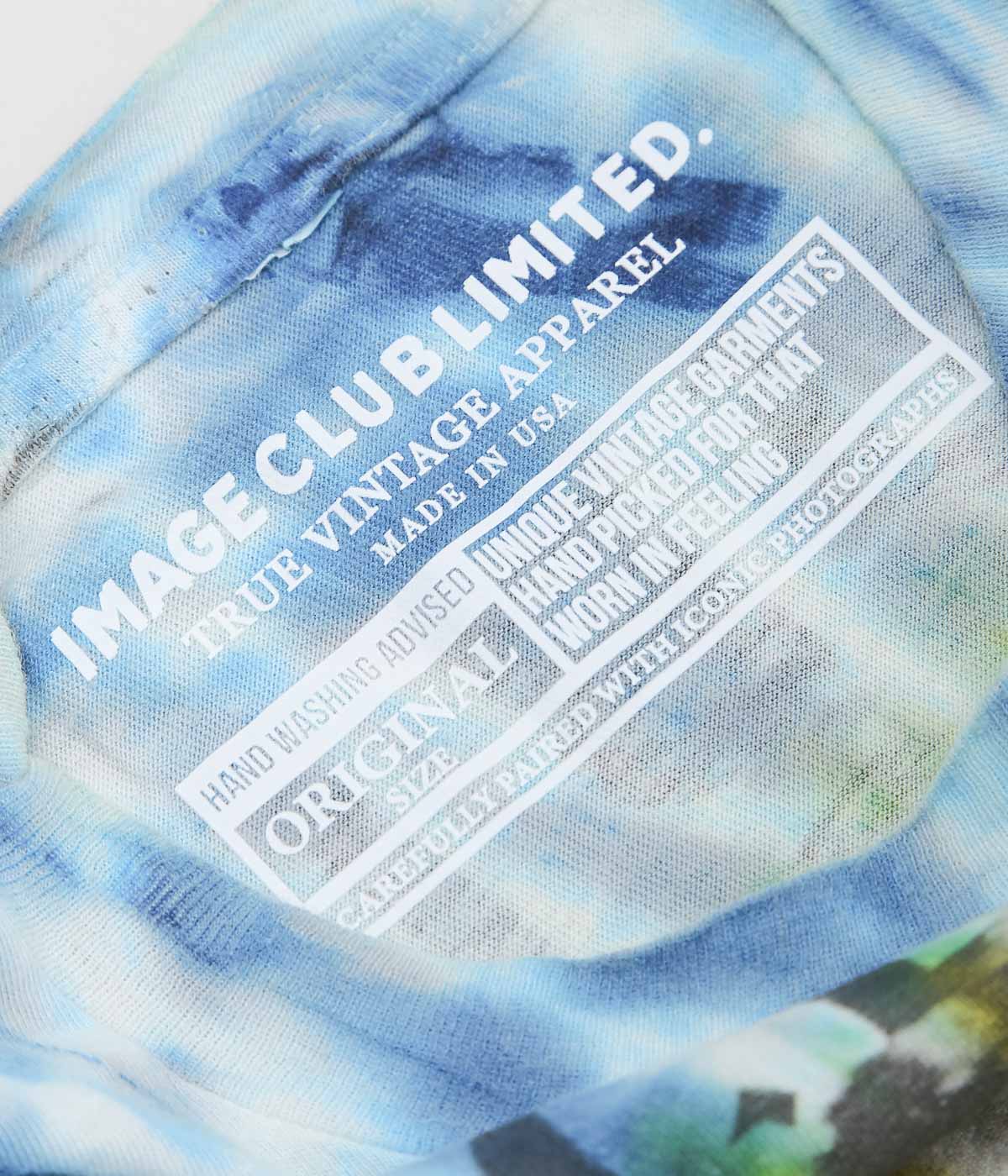IMAGE CLUB LIMITED"TIE-DIE TEE"(BLUE TIE-DIE )