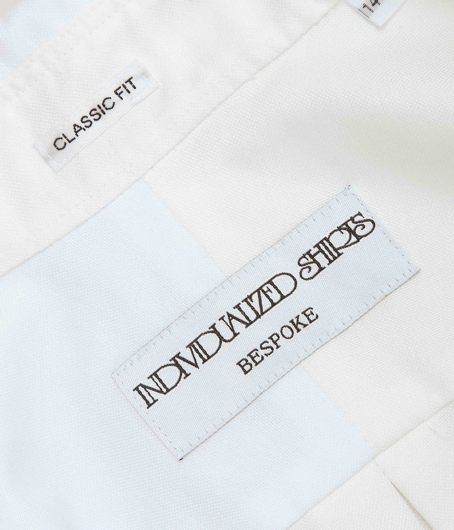 INDIVIDUALIZED SHIRTS ''ANNIVERSARY ENGINEERED BESPOKE SHIRTS'' (WHITE)