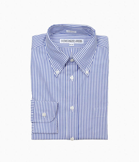 INDIVIDUALIZED SHIRTS ''BENGAL STRIPE(CLASSIC FIT BUTTON DOWN SHIRT)'' (BLUE)