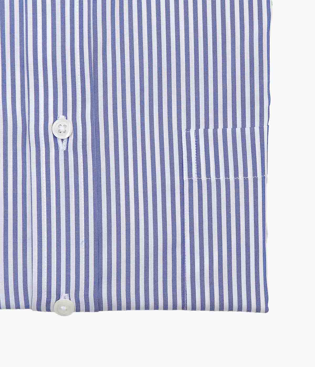 INDIVIDUALIZED SHIRTS ''BENGAL STRIPE(CLASSIC FIT BUTTON DOWN SHIRT)'' (BLUE)