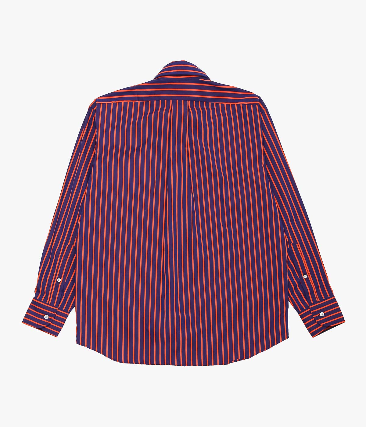 INDIVIDUALIZED SHIRTS ''BROAD STRIPE(ATHLETIC FIT BUTTON DOWN SHIRT)'' (ORANGE)